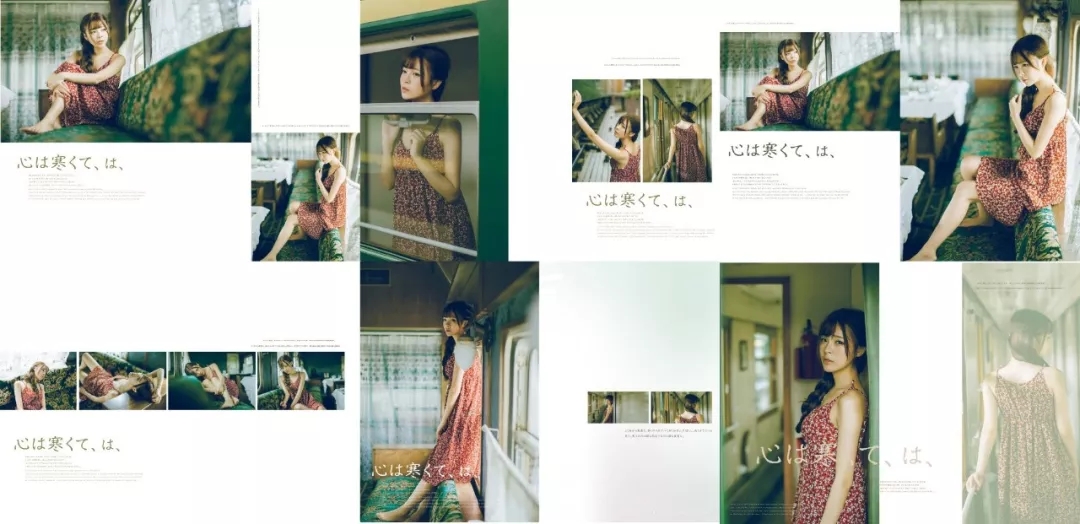 排版| 数百款小清新日系写真相册模板 拍照技能槽满格
