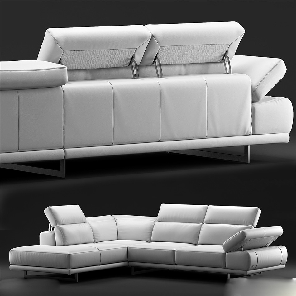 3dmax模型 现代简约北欧风格室内软装沙发家具单体组合3d模型素材